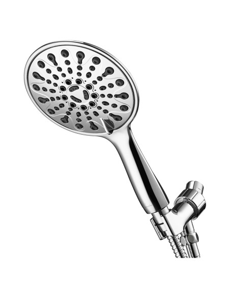 Cabezal de Ducha de Mano Couradric Cromo 6" 6 Configuraciones
