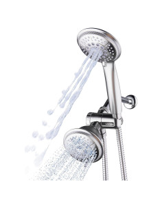 Combo Ducha de Mano y Lluvia Hydroluxe 1733 Alta Presión 24 Funciones
