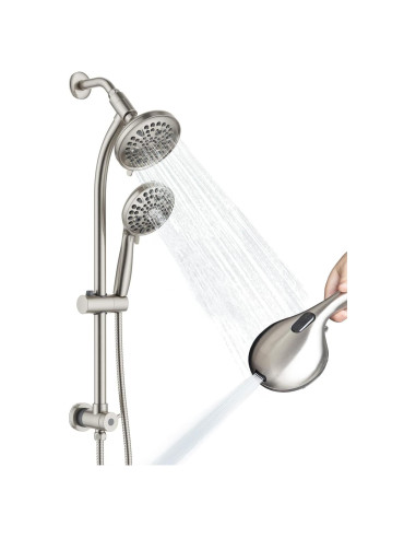 Cabezal de Ducha de Mano Egretshower 82 Modos Alta Presión 65.41 cm