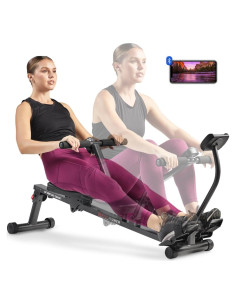 Máquina de Remo Compacta Sunny Health & Fitness SF-RW1205SMART