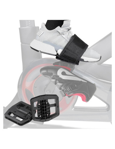 Pedales de Plataforma Strap-in CyclingDeal para Bicicleta Peloton
