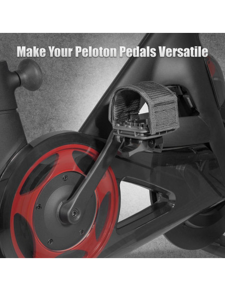 Pedales de Plataforma Strap-in CyclingDeal para Bicicleta Peloton