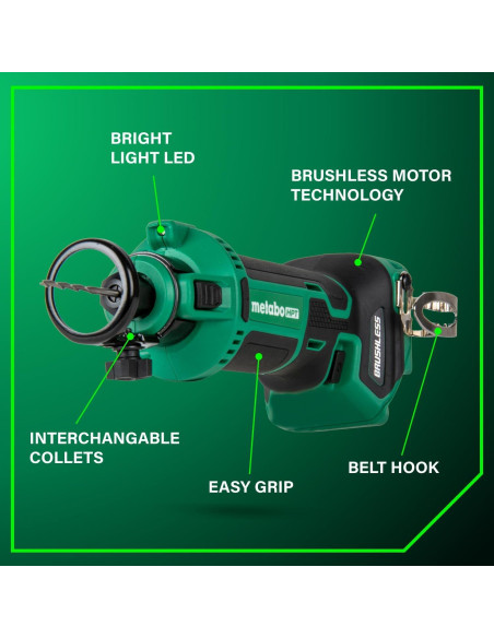 Cortadora de Panel de Yeso Inalámbrica Metabo HPT 18V 28000 RPM