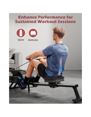 Cojin de Asiento Fitense para Maquina de Remo Concept 2 - Antideslizante