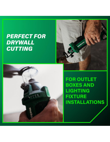 Cortadora de Panel de Yeso Inalámbrica Metabo HPT 18V 28000 RPM