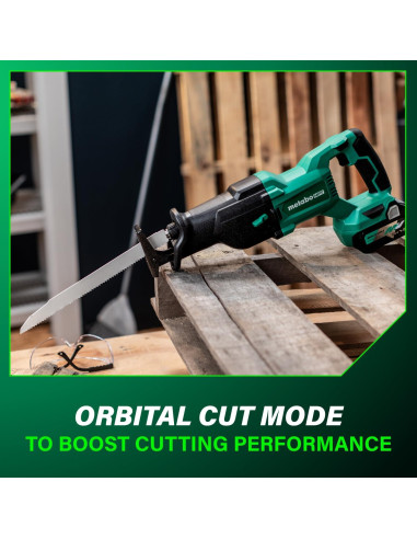 Sierra Recíproca Inalámbrica Metabo HPT 18V CR18DBQ4 3000 SPM