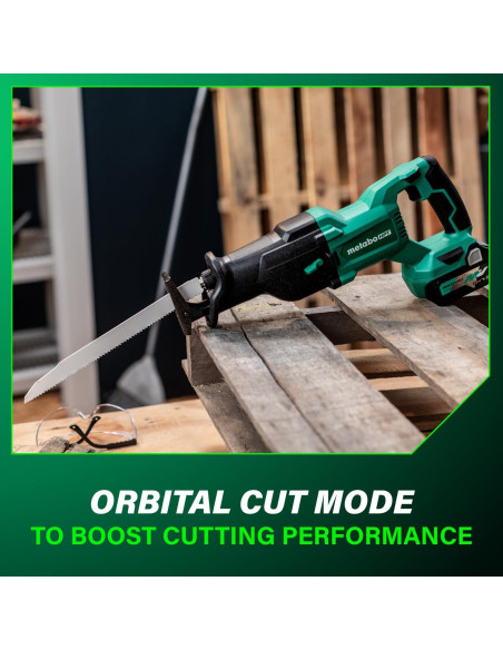 Sierra Recíproca Inalámbrica Metabo HPT 18V CR18DBQ4 3000 SPM