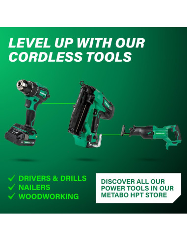 Sierra Recíproca Inalámbrica Metabo HPT 18V CR18DBQ4 3000 SPM