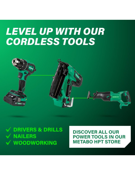 Sierra Recíproca Inalámbrica Metabo HPT 18V CR18DBQ4 3000 SPM