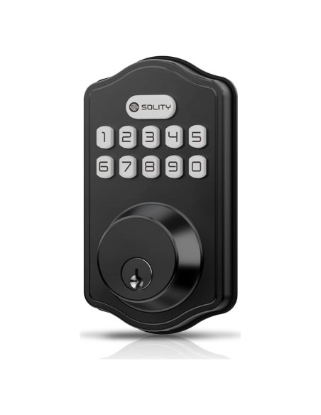 Cerradura Electrónica Solity AT1, Teclado, Auto-Bloqueo, 100 Códigos