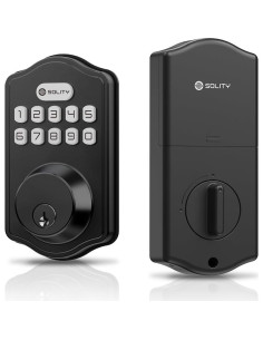 Cerradura Electrónica Solity AT1, Teclado, Auto-Bloqueo, 100 Códigos 2