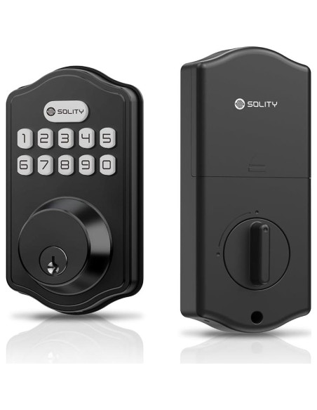 Cerradura Electrónica Solity AT1, Teclado, Auto-Bloqueo, 100 Códigos