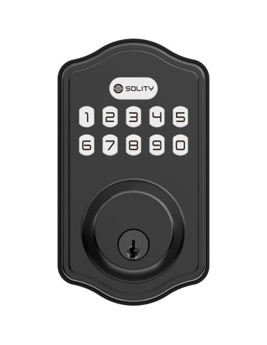 Cerradura Electrónica Solity AT1, Teclado, Auto-Bloqueo, 100 Códigos