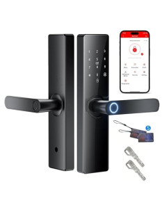 Cerradura Electrónica Biométrica Genérico Z17 - Control App, Huella