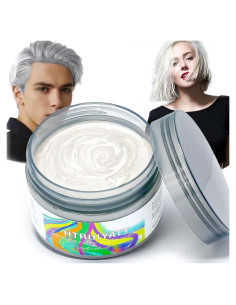 Cera de Color Blanco Temporal para Cabello HTRUIYA 120g