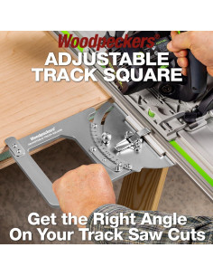 Escuadra de Sierra de Pista Ajustable Woodpeckers 60 2