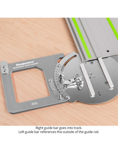 Escuadra de Sierra de Pista Ajustable Woodpeckers 60