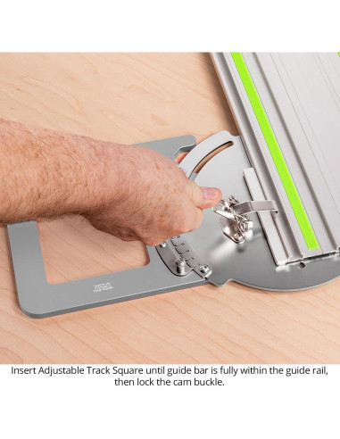 Escuadra de Sierra de Pista Ajustable Woodpeckers 60