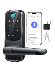 Cerradura Inteligente SohoTeco B07 WiFi y Huella Dactilar