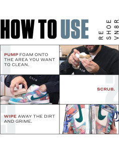 Limpiador de Zapatillas y Gorras RESHOEVN8R OxiClean 226g 2