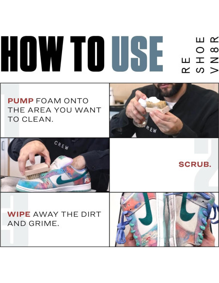 Limpiador de Zapatillas y Gorras RESHOEVN8R OxiClean 226g
