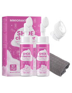 Kit de Limpiador de Zapatillas MMIOFANT - Espuma Sin Agua 2 Pack