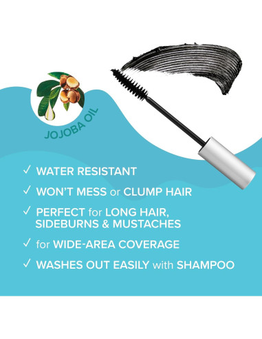 RED by Kiss Retoque Rápido Cabello Gris Set 2 Piezas Brocha Barra