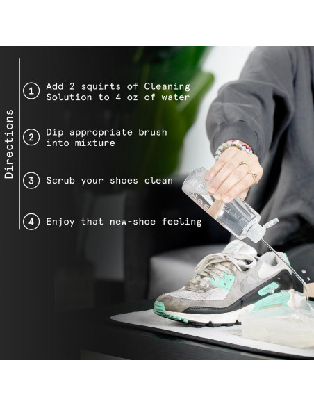 Limpiador de Zapatos RESHOEVN8R 226.8 ml - Multiusos para Cuero y Lona