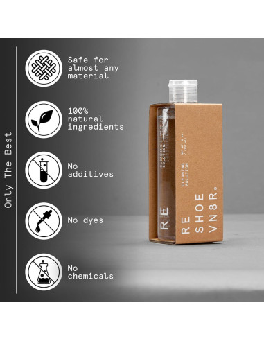 Limpiador de Zapatos RESHOEVN8R 226.8 ml - Multiusos para Cuero y Lona