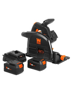 Sierra de Carril Inalámbrica WEN 6.5" con Riel 279.4 cm