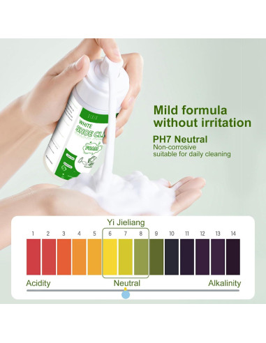 Kit Limpiador de Zapatos Tudepz 200ml Espuma Rápida Multiusos