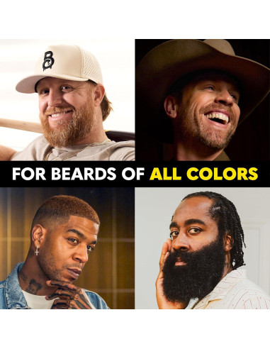 Tinte Temporal para Barbas El Club de la Barba - Negro 30 Aplicaciones