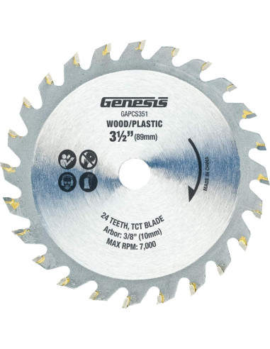 Sierra Circular de Inmersión Genesis GPCS535CK 5.8A 2.86cm