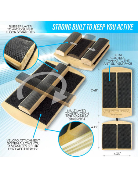 Tabla de Equilibrio Shop Square para Tobillo y Pies - Rehabilitación