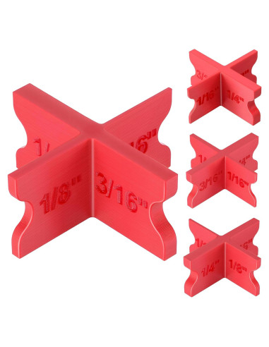 Espaciadores de Deck Saillong 4 Piezas 1.59 a 6.35 mm