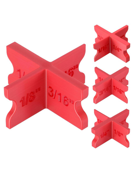 Espaciadores de Deck Saillong 4 Piezas 1.59 a 6.35 mm