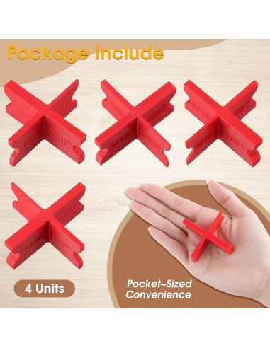 Espaciadores de Deck Saillong 4 Piezas 1.59 a 6.35 mm