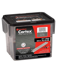 Sistema de Fijación Oculta Trex Cortex Tide Pool 224 Tornillos