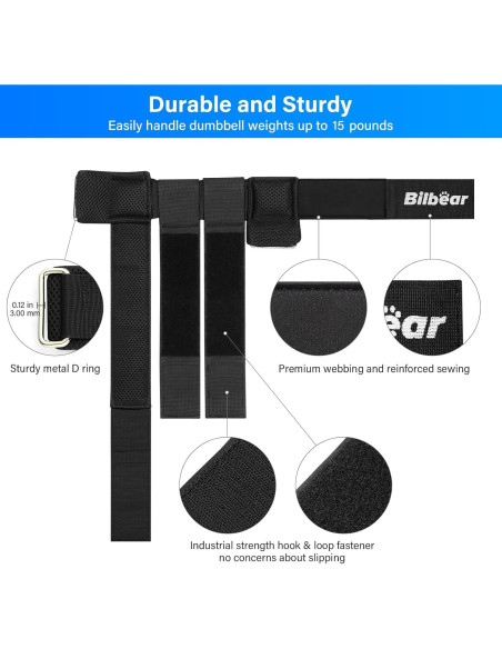 Correa Ajustable para Entrenador Tibial Bilbear 50SN0037