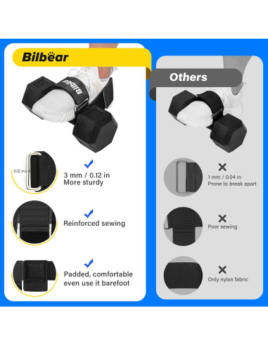 Correa Ajustable para Entrenador Tibial Bilbear 50SN0037