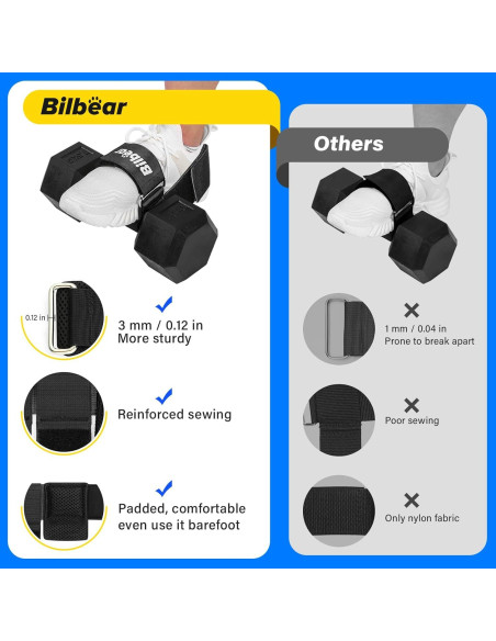 Correa Ajustable para Entrenador Tibial Bilbear 50SN0037