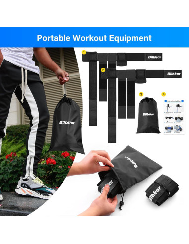 Correa Ajustable para Entrenador Tibial Bilbear 50SN0037