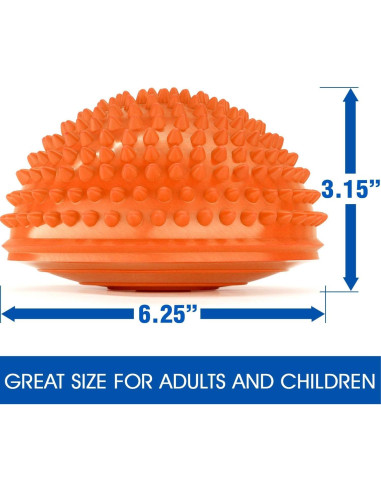 Set de 6 Podios de Equilibrio Erizo Yes4All con Bomba