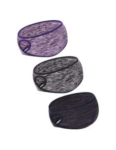 Banda para Cabello de Mujer Blulu - 3 Piezas con Coleta