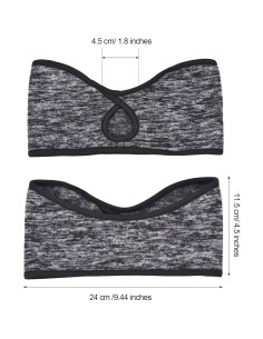 Banda para Cabello de Mujer Blulu - 3 Piezas con Coleta 2