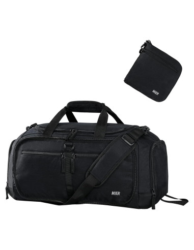 Bolsa de Viaje Plegable MIER 50L con Compartimento para Zapatos