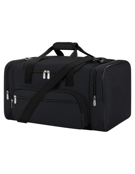 Bolsa de Deporte Duffel YoKelly 20" Negra 40L con 6 Compartimentos
