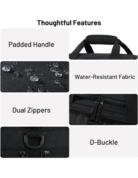 Bolsa de Viaje Plegable MIER 50L con Compartimento para Zapatos