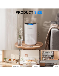 Purificador de Aire FancyBark 4000A Blanco con Filtro HEPA 2