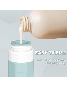 Botellas de Viaje Silicona 3oz Aprobadas por TSA - MateeyLife 2